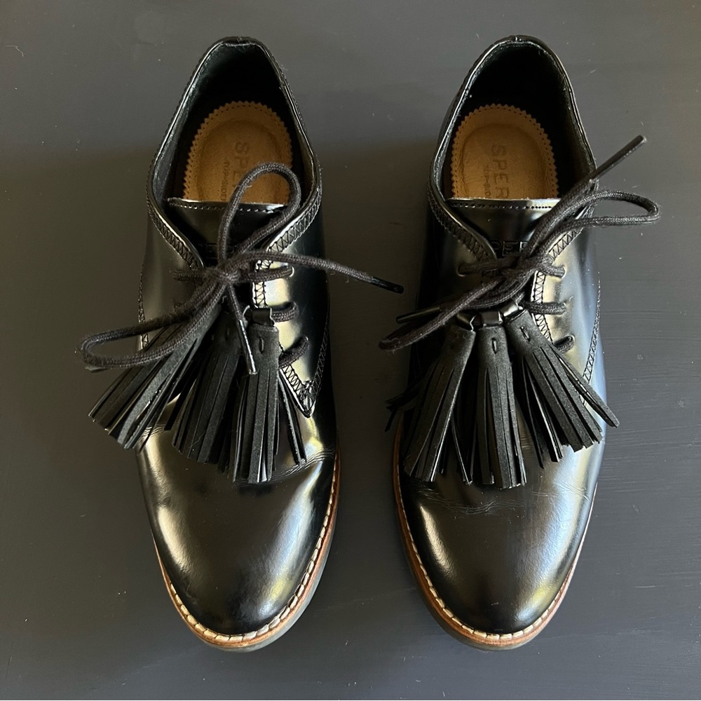 Sperry Fairpoint Leather Oxford Tassel Loafers